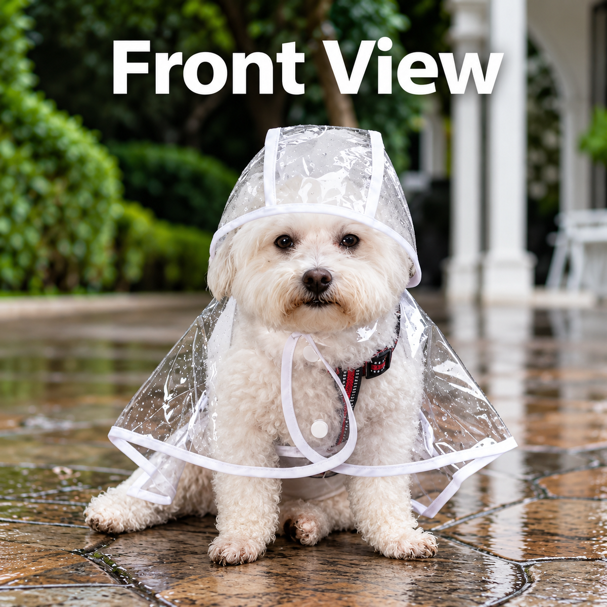 Premium Transparent Dog Raincoat