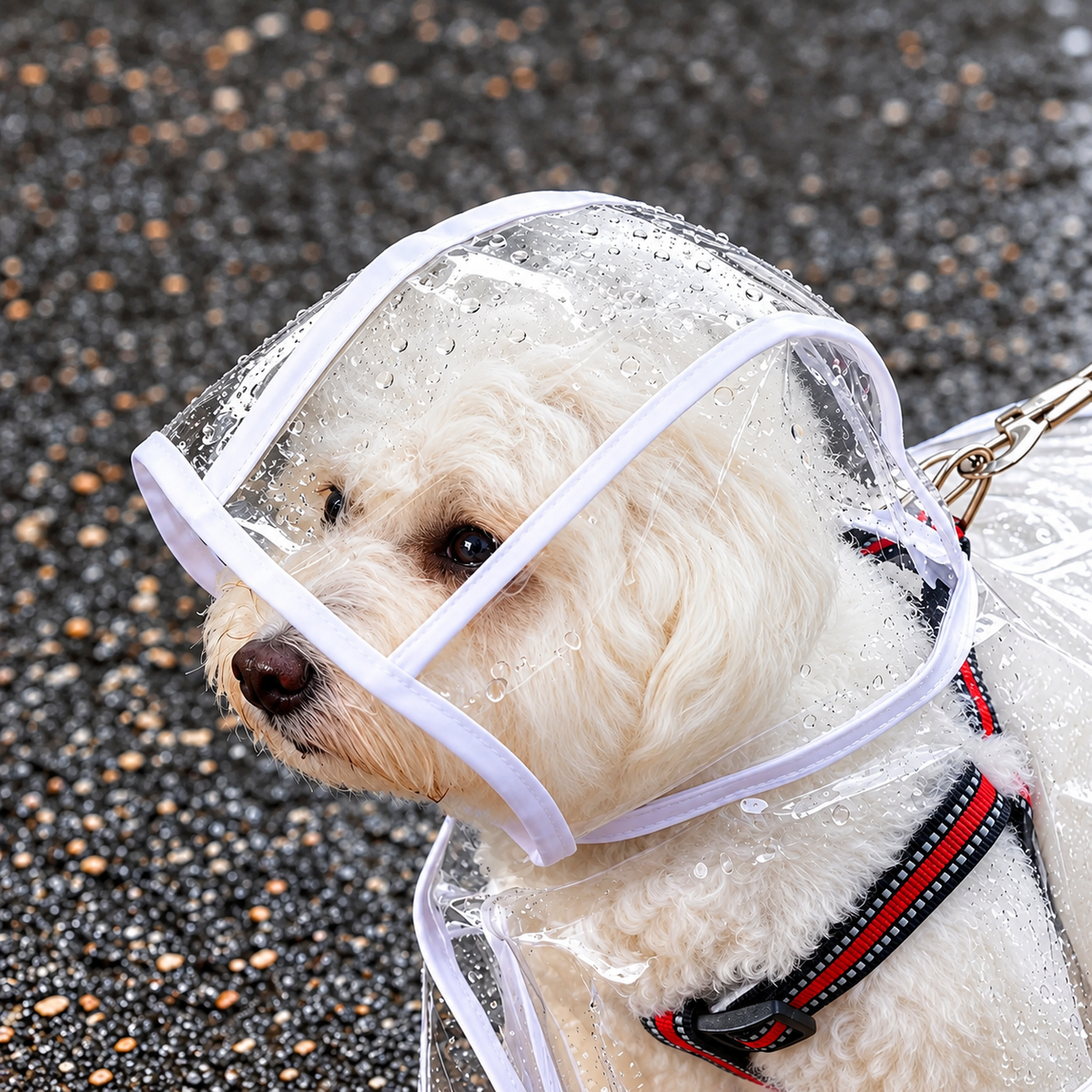 Premium Transparent Dog Raincoat